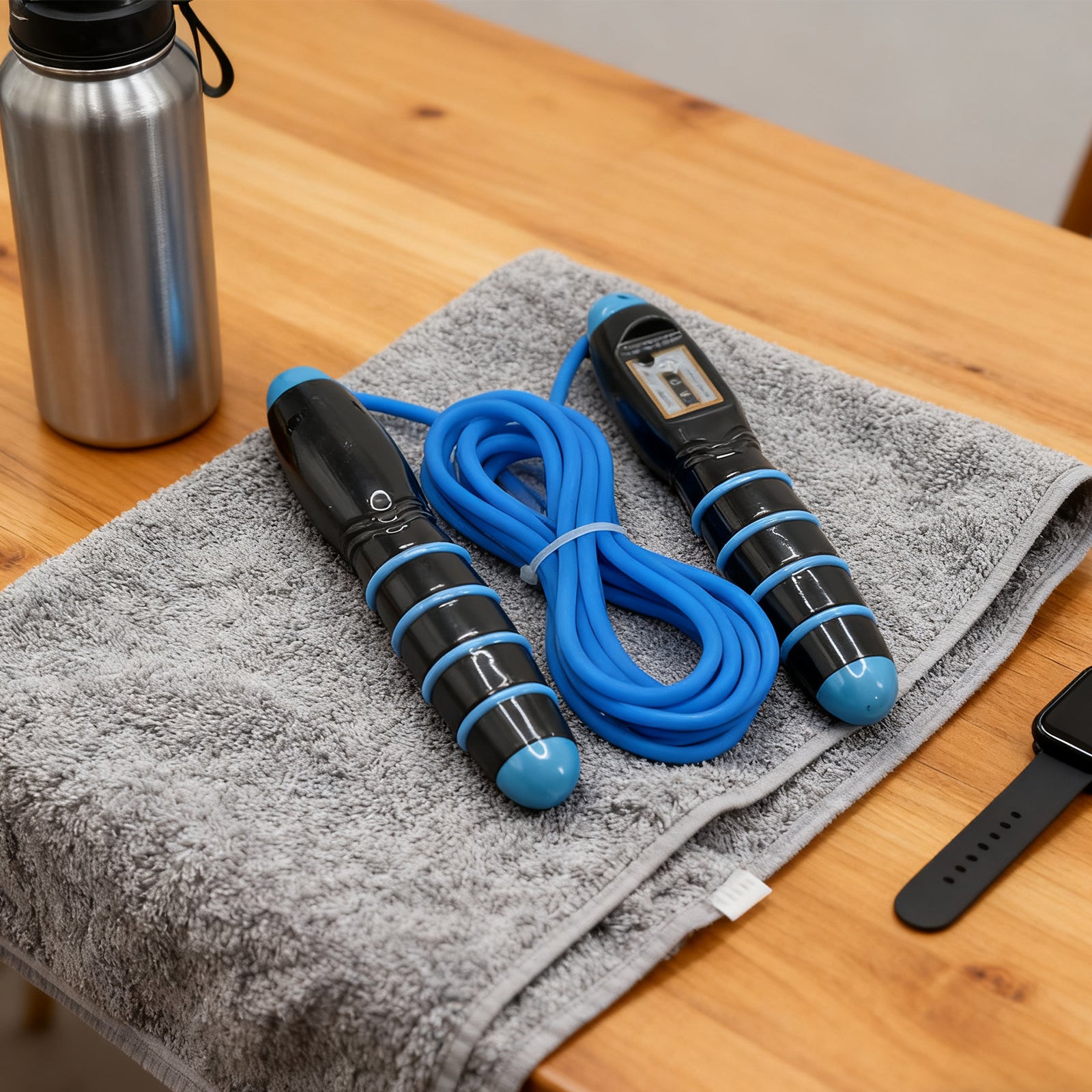 Digital Jump Rope with Built-In Counter