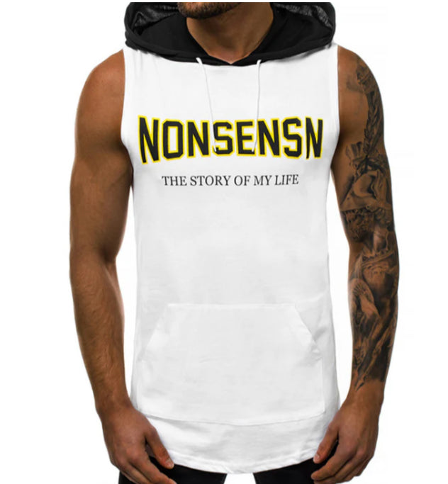 Men’s Gym Muscle Training Vest Jacket