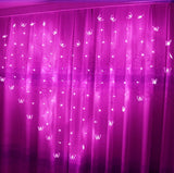 LED Love Curtain String Lights – Romantic Confession Layout Decorative Lighting