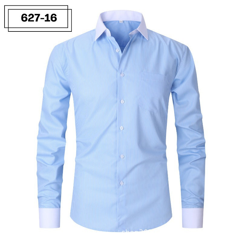 Men's Striped Summer Fashion Plus Size Shirt