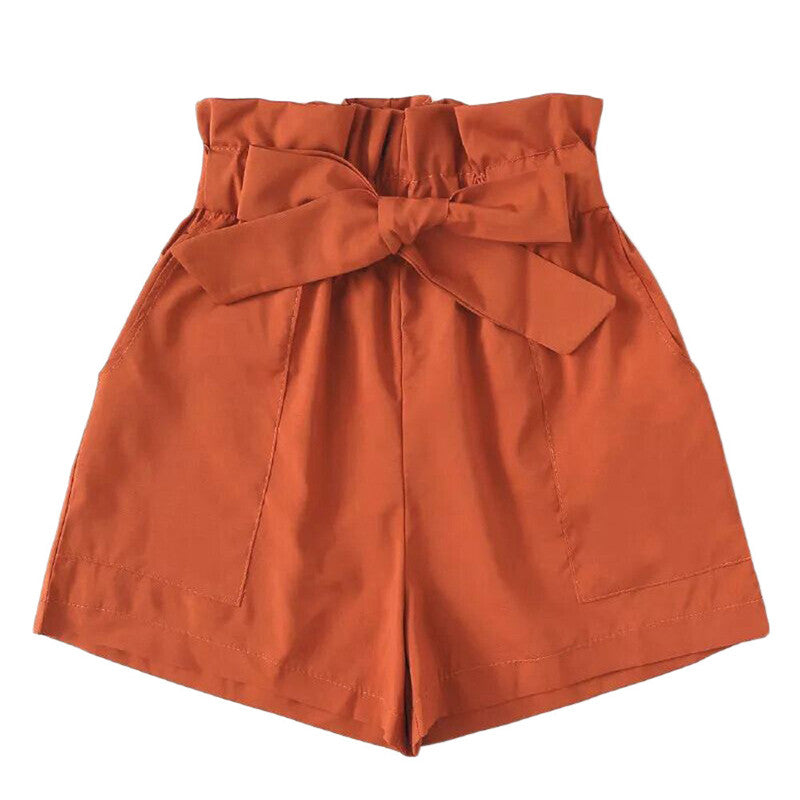 Women’s Loose Mid-Waist Casual Shorts