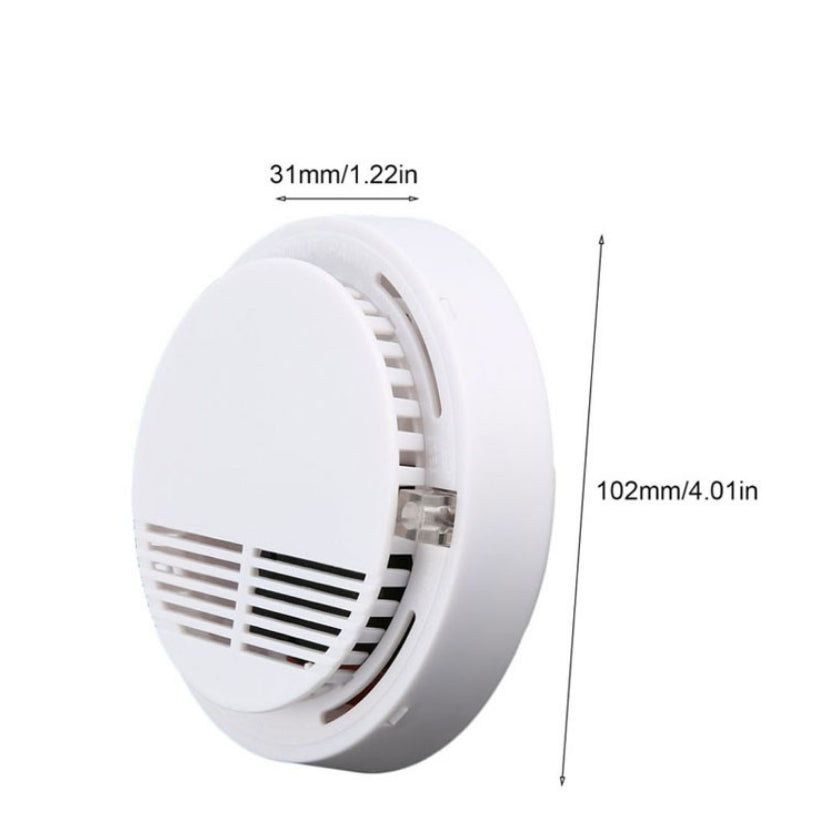 Photoelectric Smoke & Fire Alarm with Battery