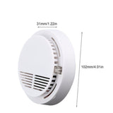 Photoelectric Smoke & Fire Alarm with Battery