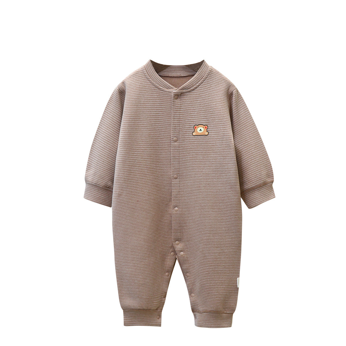 Cartoon Embroidered Baby Jumpsuit