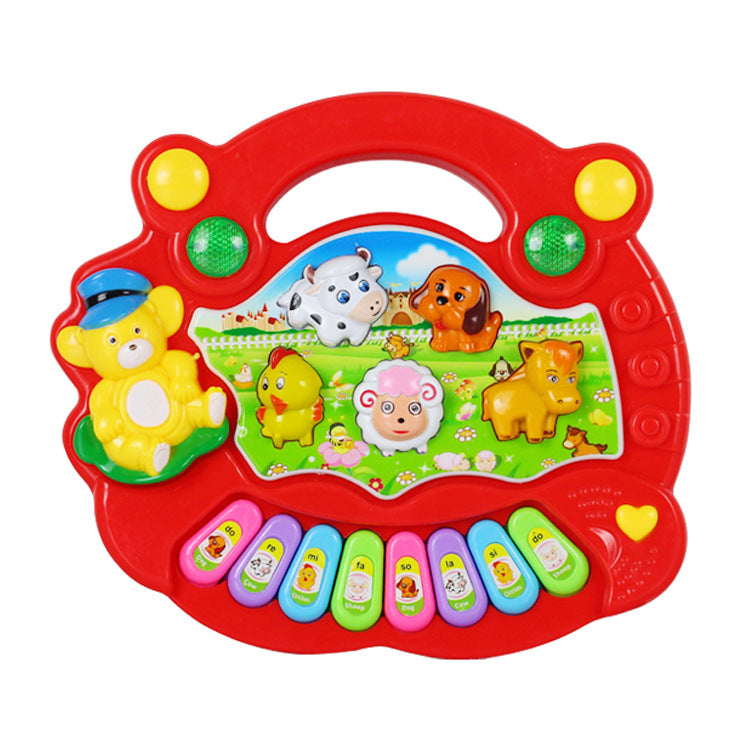 Kid's animal farm piano music toy