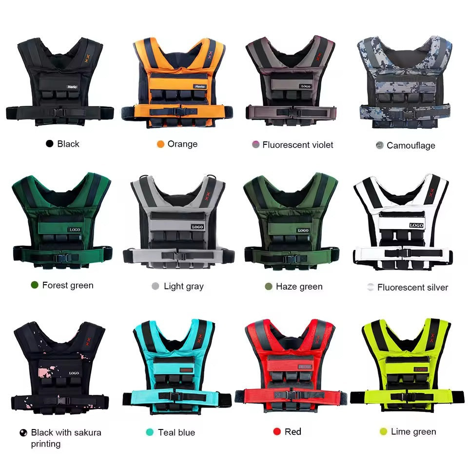 Adjustable Weight Vest – Home Gym & Outdoor Tactical Training Fitness Equipment