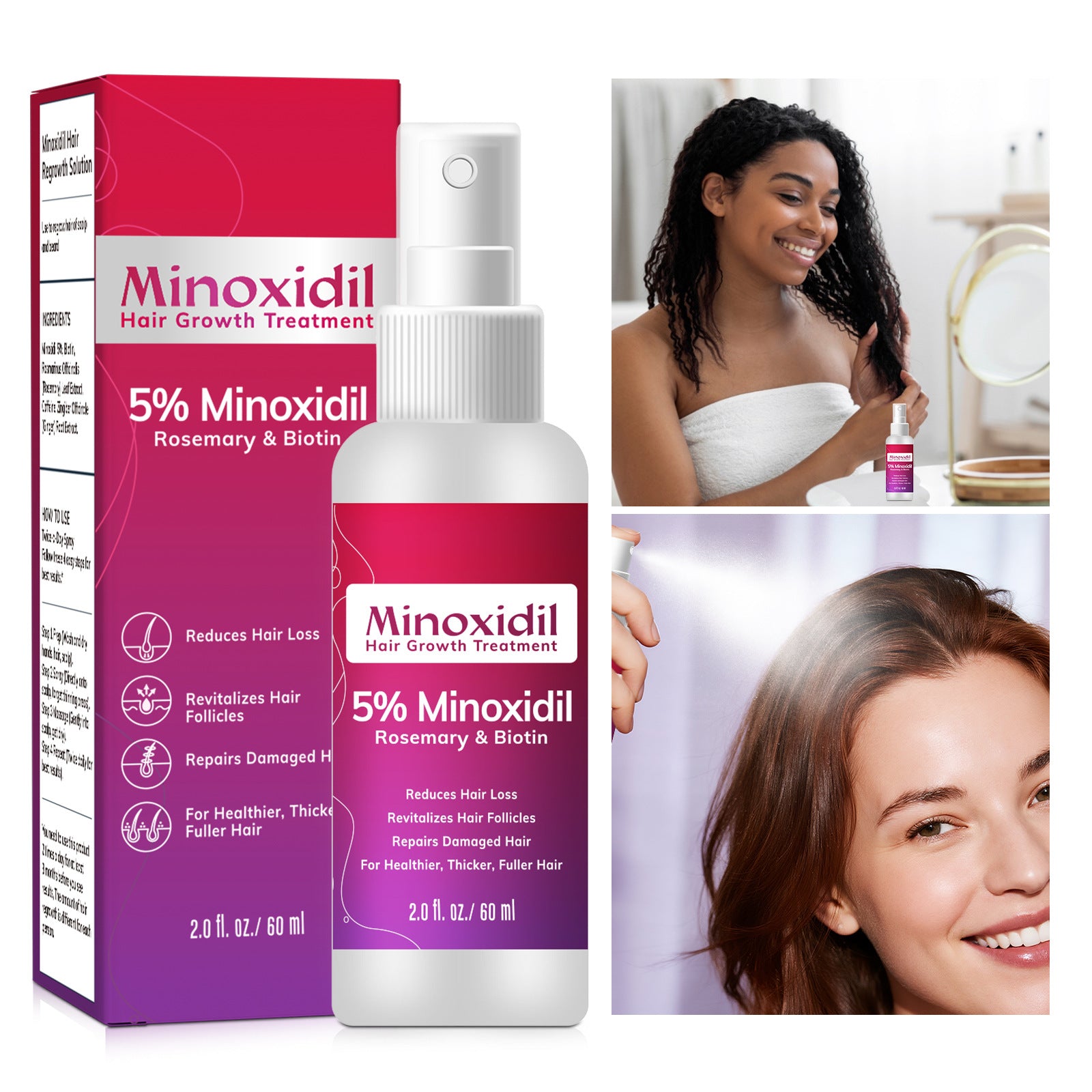 Anti Hair Loss Nourishing Hair Root Massage Spray