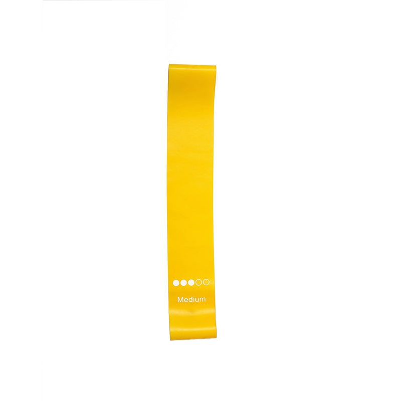 Yoga & Pilates Rubber Resistance Bands – Indoor & Outdoor Fitness Workout (0.35mm–1.1mm)