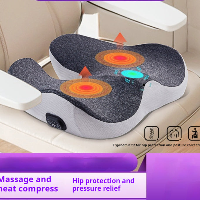 Ergonomic Sitting Cushion for Hemorrhoid Relief and Posture Support