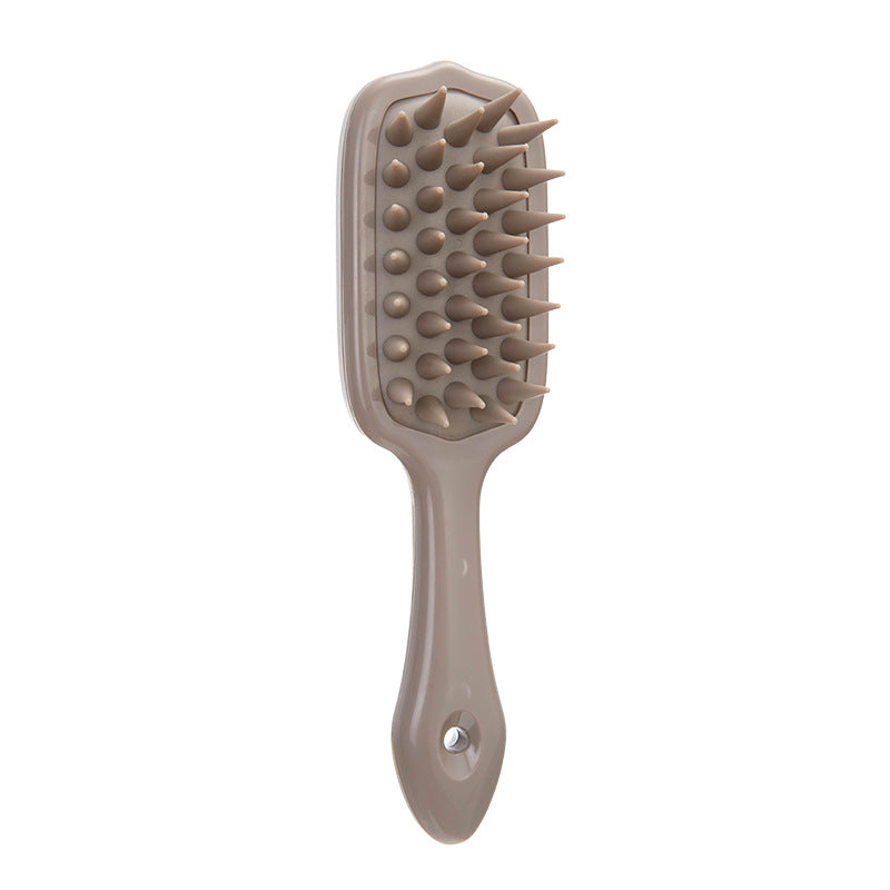 Long Handle Silicone Head Massage Comb for Relaxation