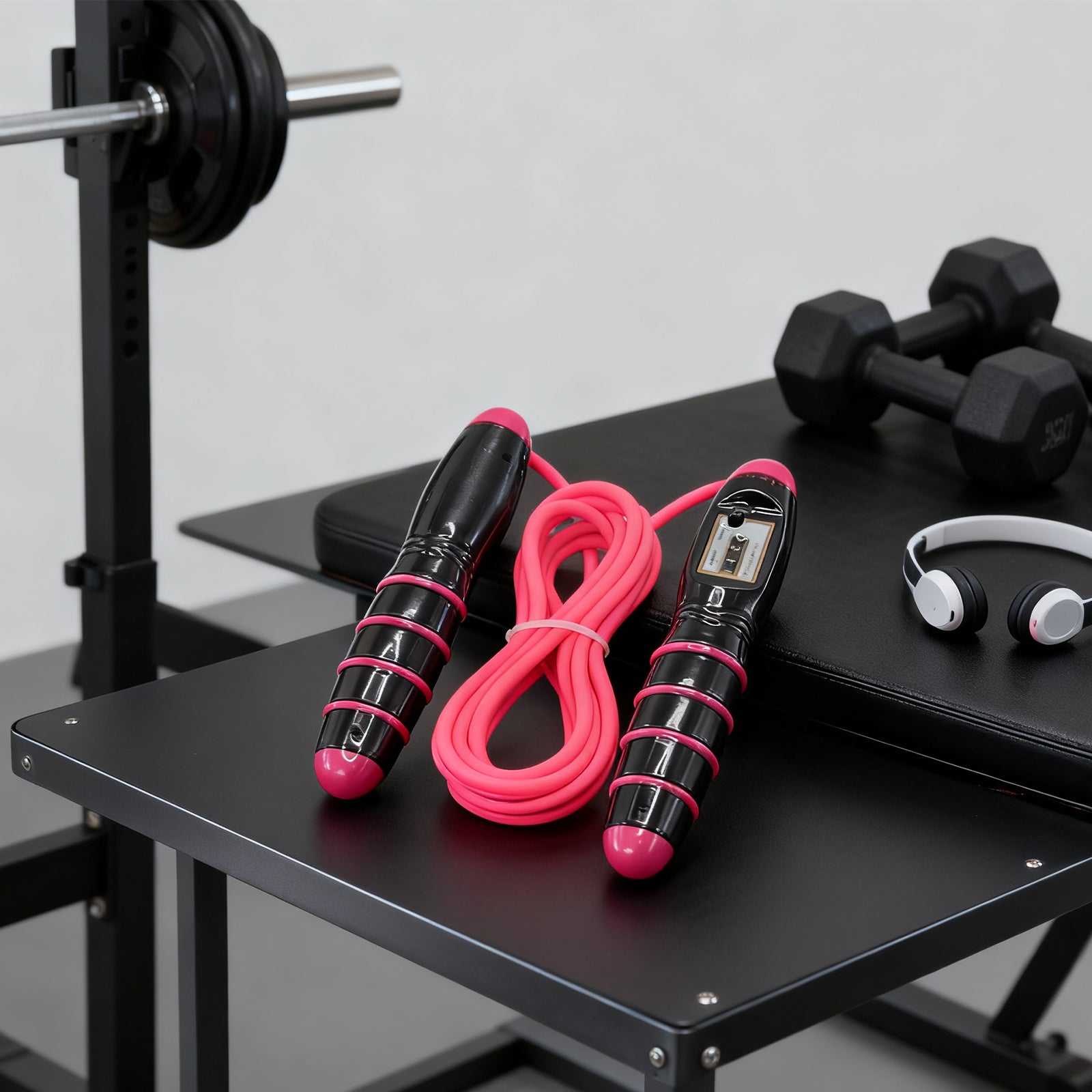 Digital Jump Rope with Built-In Counter