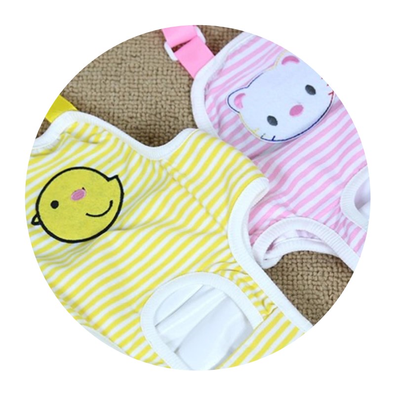Female Dog Diapers Reusable Hygiene Pants for Heat Protection