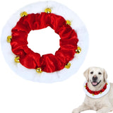 Christmas Dog Collar with Bells