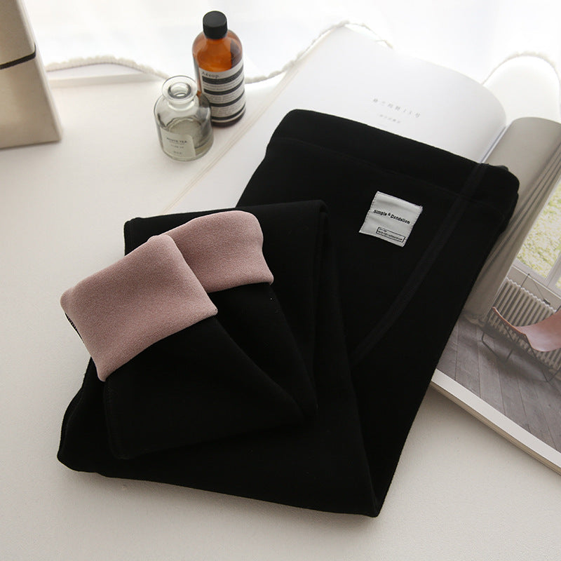 Maternity Plush Thick Leggings for Women