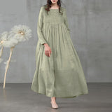 Women’s Long Sleeve Bodycon & Loose Dress Stylish Vestido