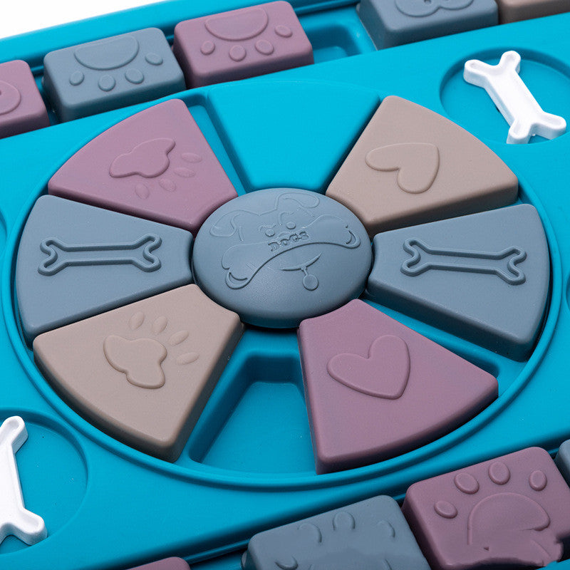 Interactive Slow Feeder Dog Toy for Small & Large Dogs Educational Play