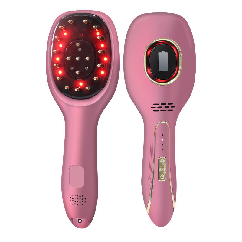 Red and Blue Hair Growth Nourishing Anti Hair Loss Comb