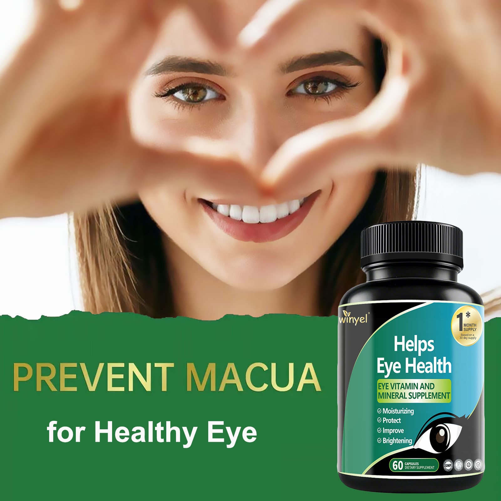 Premium Lutein Eye Health Support Supplement 30-Day Supply