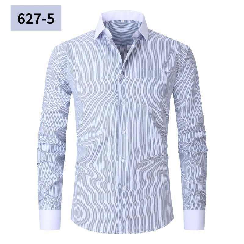 Men's Striped Summer Fashion Plus Size Shirt