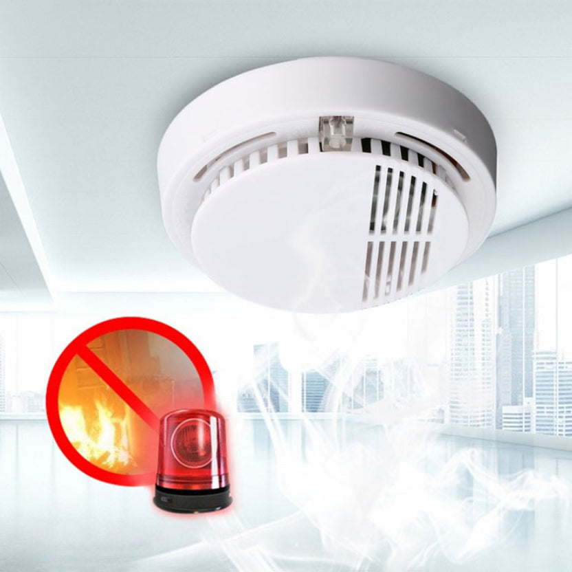 Photoelectric Smoke & Fire Alarm with Battery