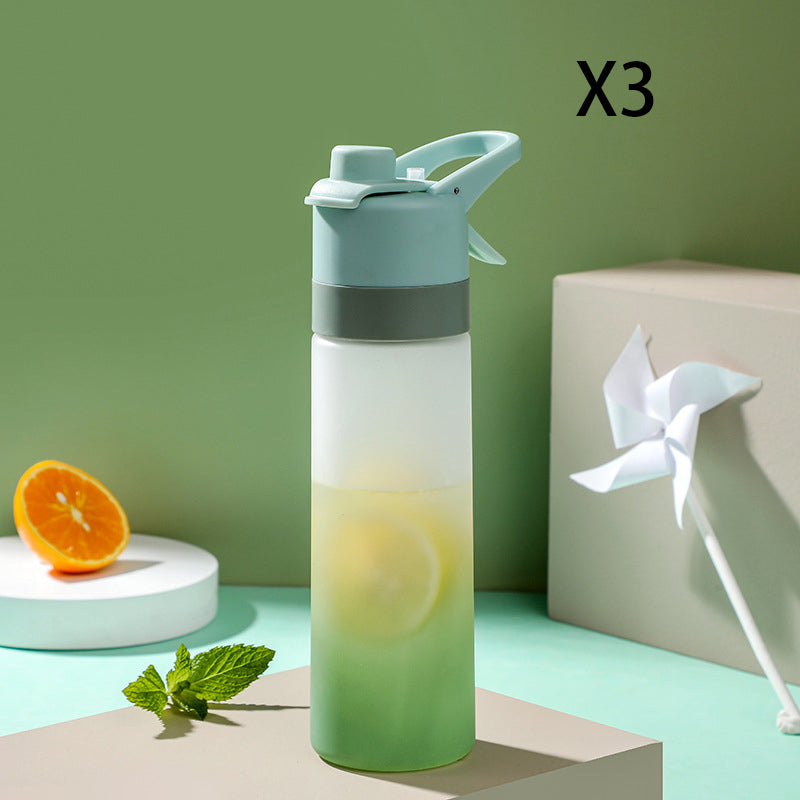 Large Capacity Spray Water Bottle for Outdoor Sports and Travel