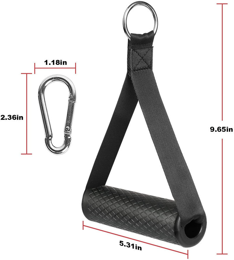 Gym Resistance Bands with Anti-Slip Handles – Strong & Durable