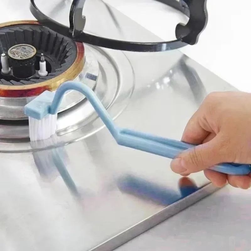 Curved Toilet Brush with Long Handle