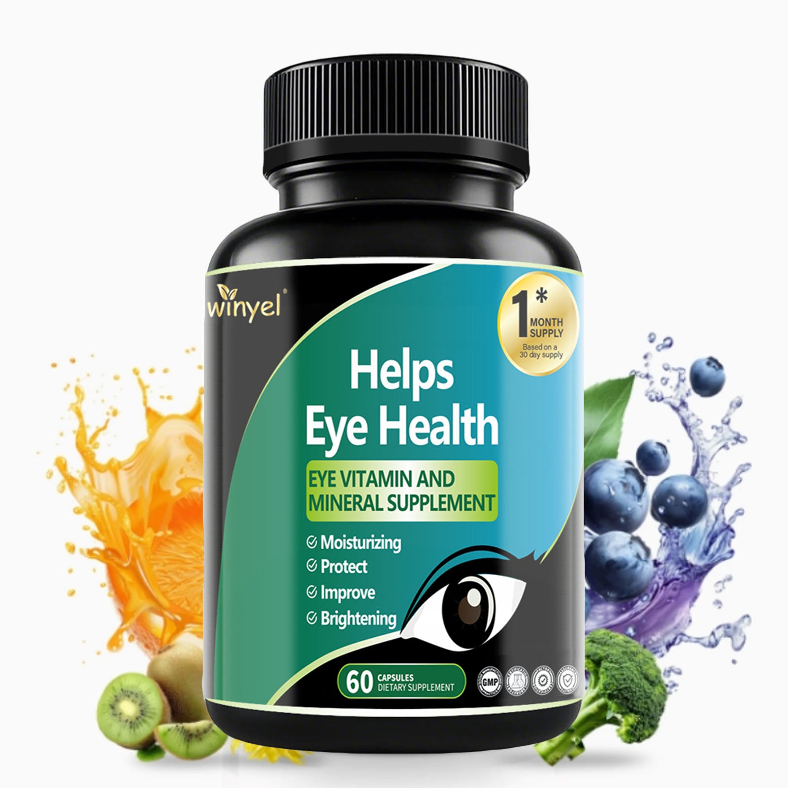 Premium Lutein Eye Health Support Supplement 30-Day Supply