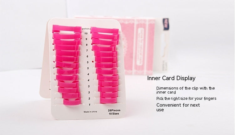 Gradient Nail Art Protective Folder for Manicure