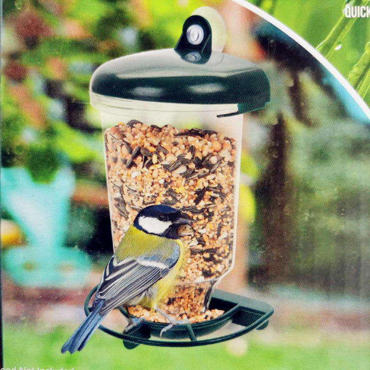 American Made Vintage Wrought Iron Bird Feeder