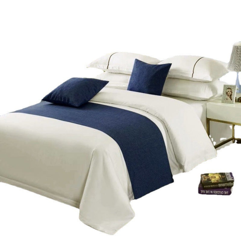Hotel Bed Throw & Runner – Decorative Mat for Bedroom & Hospitality Use