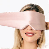 Adjustable Blackout Sleeping Eye Mask for Light Blocking