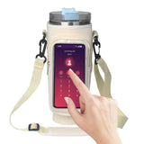 40oz Transparent Cup Cover with Touch Screen