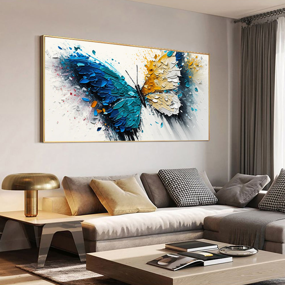 Large Abstract Handmade Canvas Art