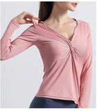 Women’s Breathable V-Neck Yoga & Training Gym Set