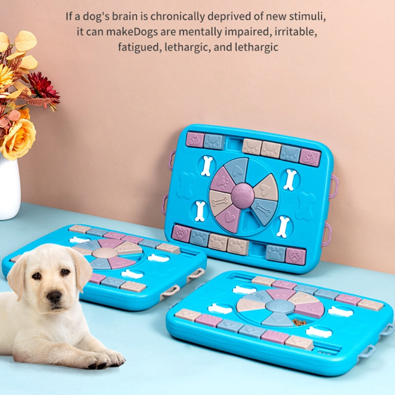 Interactive Slow Feeder Dog Toy for Small & Large Dogs Educational Play
