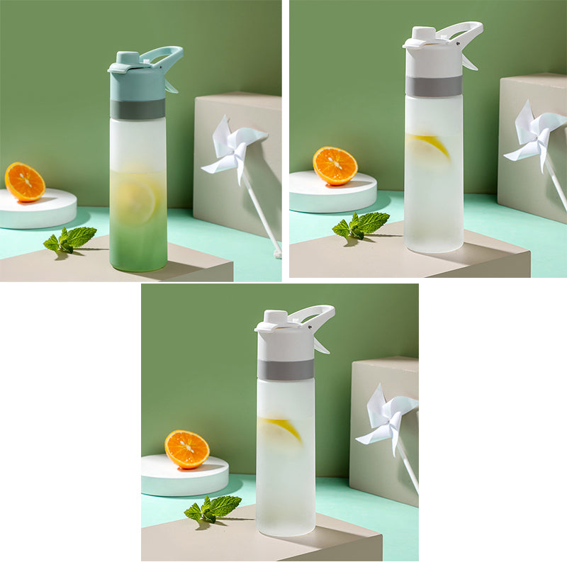 Large Capacity Spray Water Bottle for Outdoor Sports and Travel