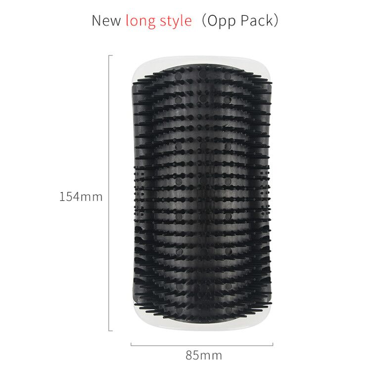 Self-Grooming Cat Brush Wall-Mounted Rubbing Device