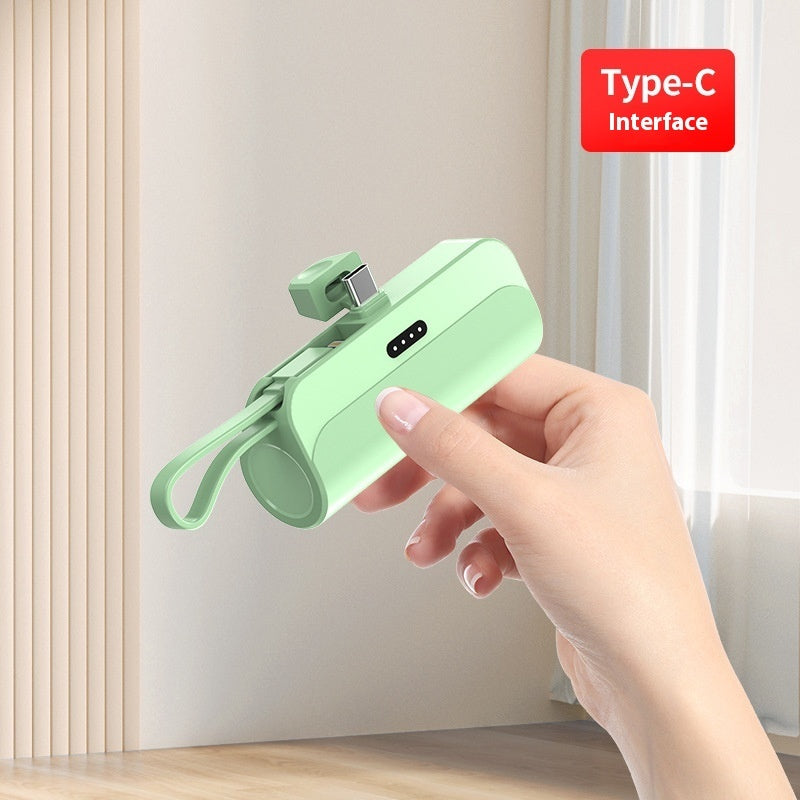 Pocket Wireless Mini Capsule Power Bank