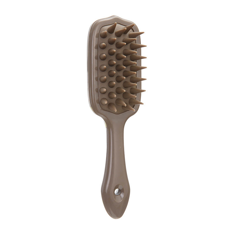 Long Handle Silicone Head Massage Comb for Relaxation