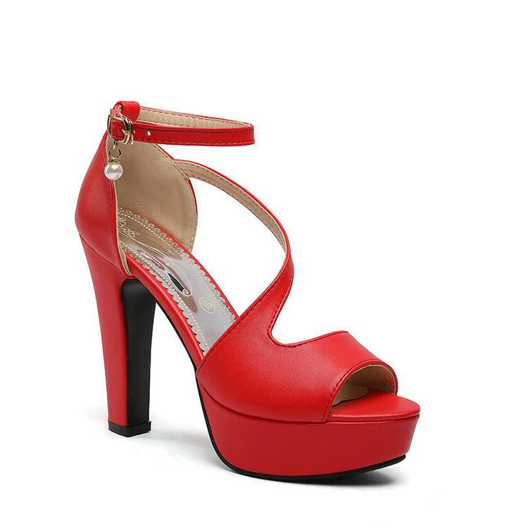 Women’s Roman Style Chunky Heel Sandals