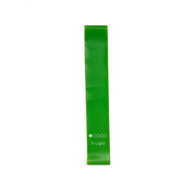 Yoga & Pilates Rubber Resistance Bands – Indoor & Outdoor Fitness Workout (0.35mm–1.1mm)