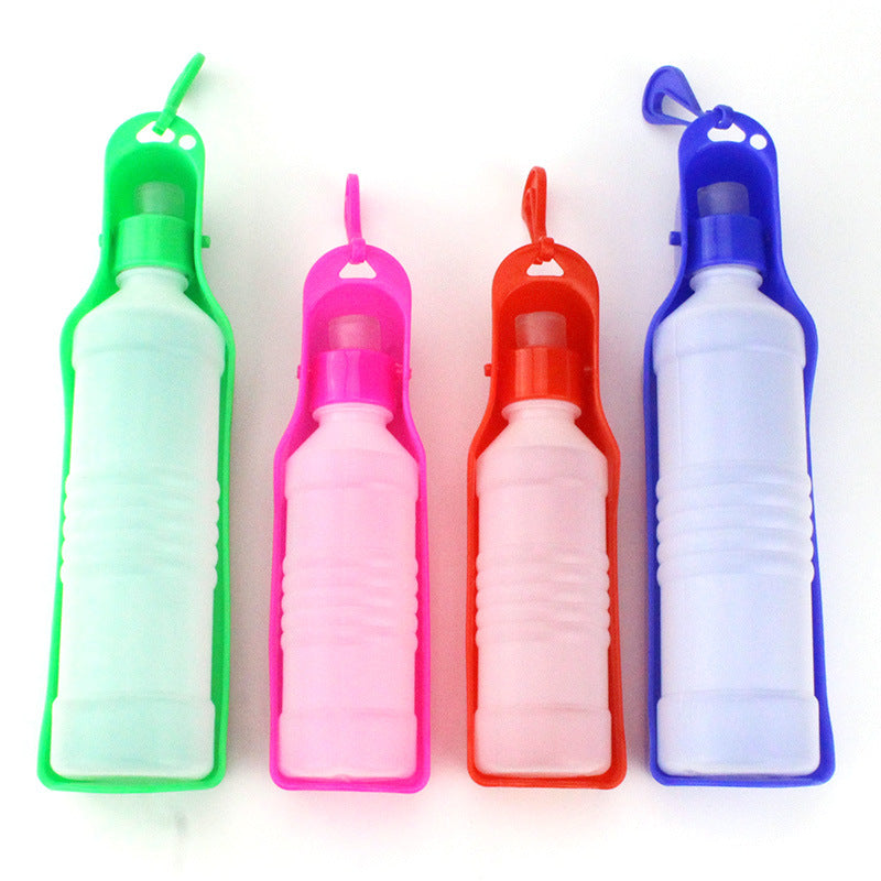500ml Portable Pet Water Bottle for Travel & Outdoor Use