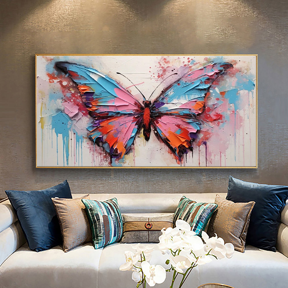 Large Abstract Handmade Canvas Art