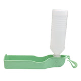 Portable Outdoor Pet Water Fountain with Feeding Bowl