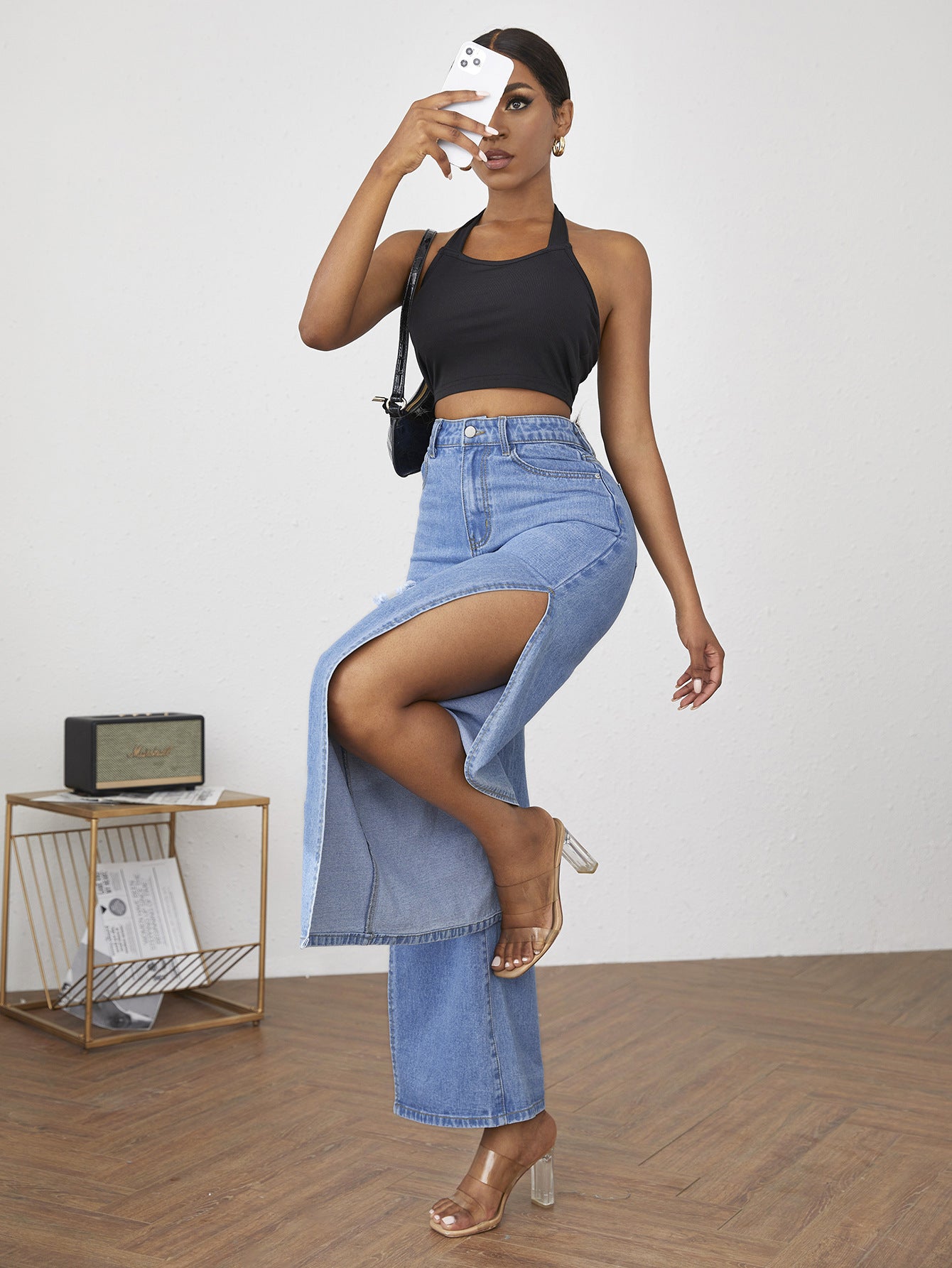 Women’s European & American Style Ripped Jeans