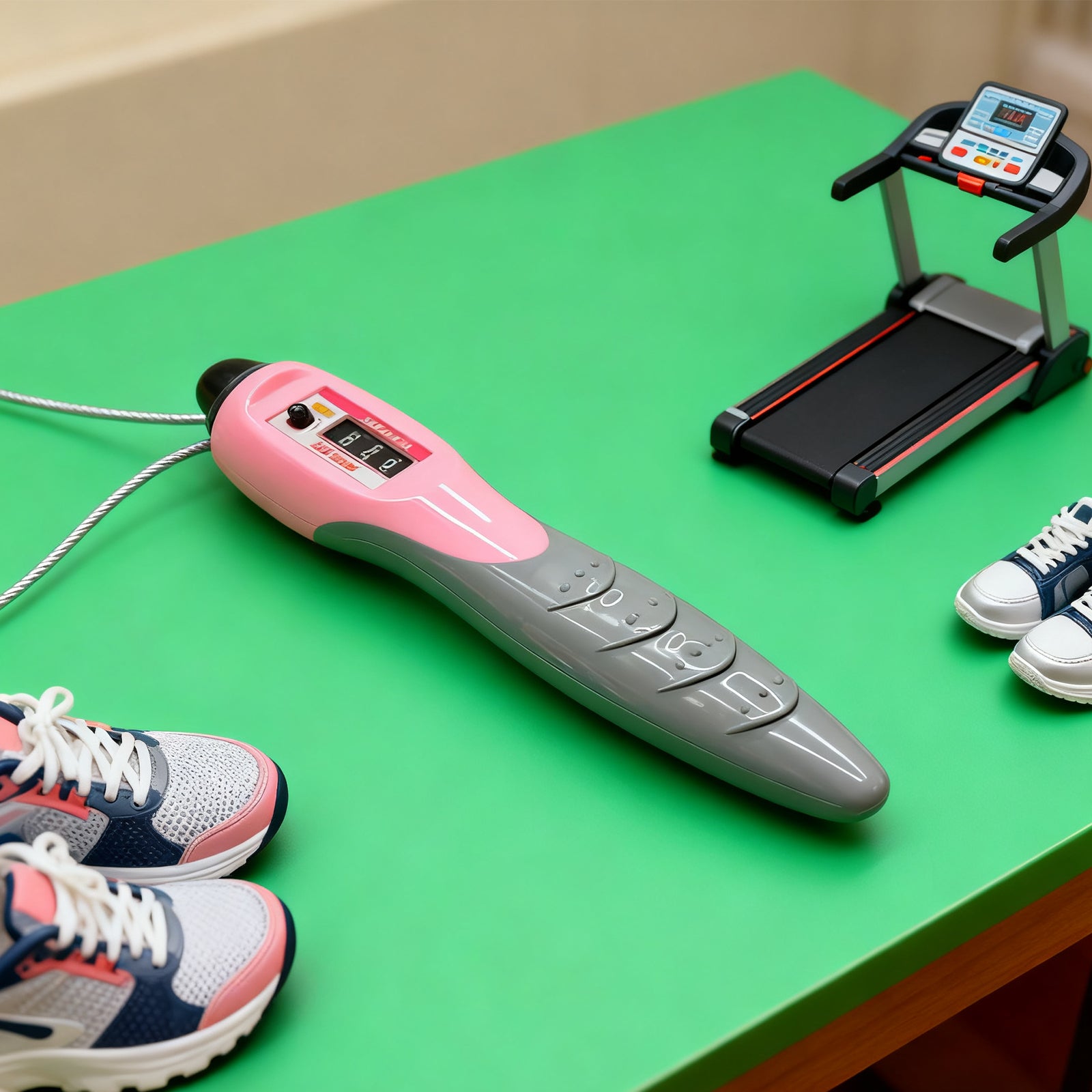 Digital Jump Rope with Built-In Counter