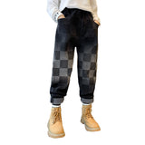 Boys Plush Fleece Jeans