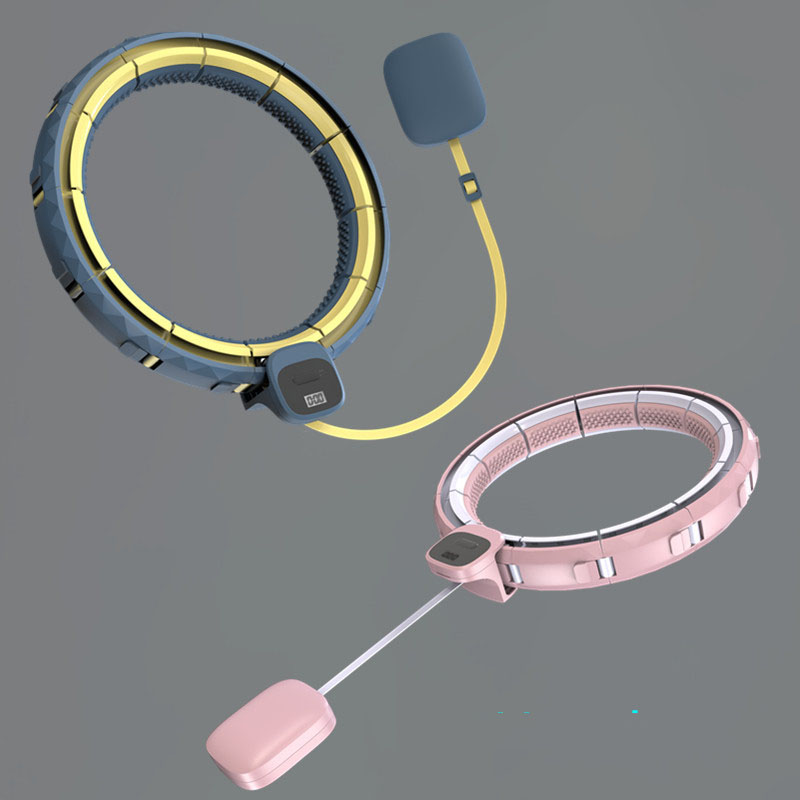 Smart Magnetic Abdominal Hoop – Portable Fitness Equipment for Waist Slimming & Fat Burning