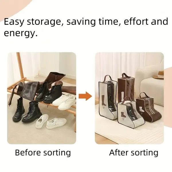 Durable PVC Shoe Storage Bags